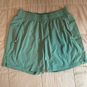 Men's Teal Athletic Shorts